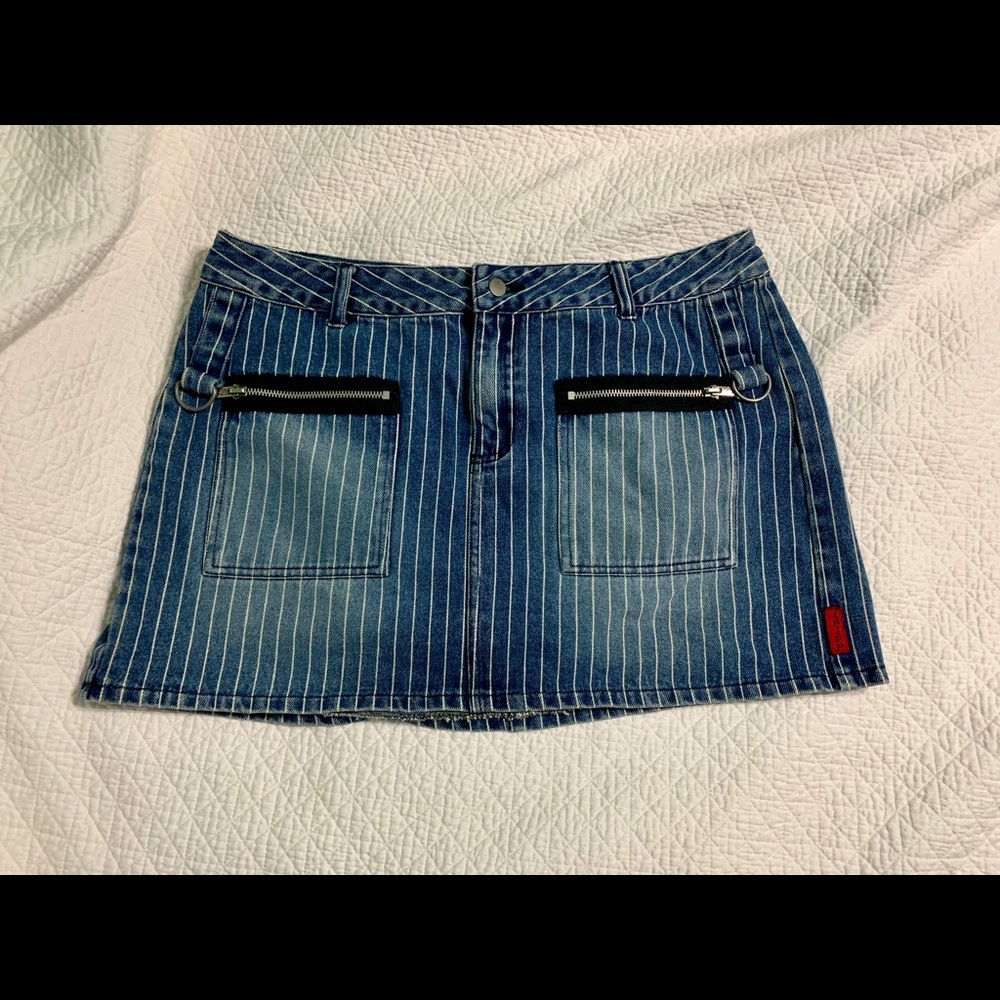 Tripp NYC Denim Mini Skirt